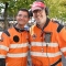 Commissaires de piste du Circuit des Remparts équipés d’un beltpack Riedel Bolero et d’un casque