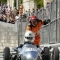 Commissaire de piste en intervention pendant une course du Circuit des Remparts